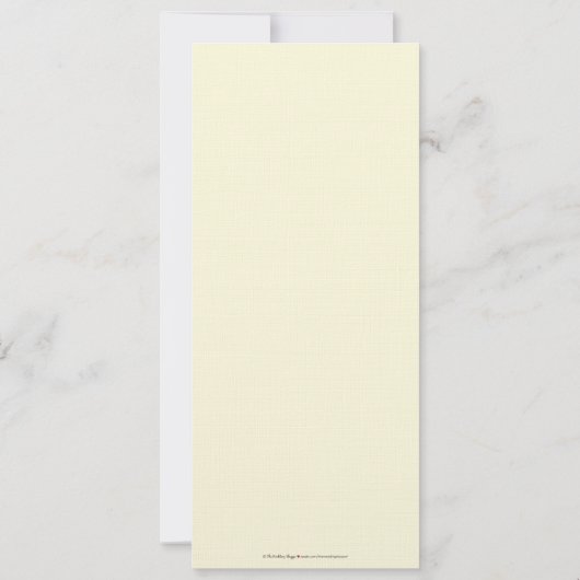 Invitation Menu de réception de mariage décoratif (violet) (Dos)