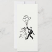 Invitation Menu d'Invitation – Mariage Intime (Dos)