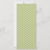 Invitation Menu Grandmillennial Hydrangea Blanche (Dos)