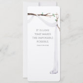 Invitation Menu Jardin sucré (Dos)