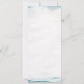 Invitation Menu Mariage Nautique (Dos)