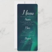 Invitation Menu Northern Lights (Devant)