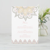 Invitation Menu_Personnalisé pour la bibliothèque (Debout devant)