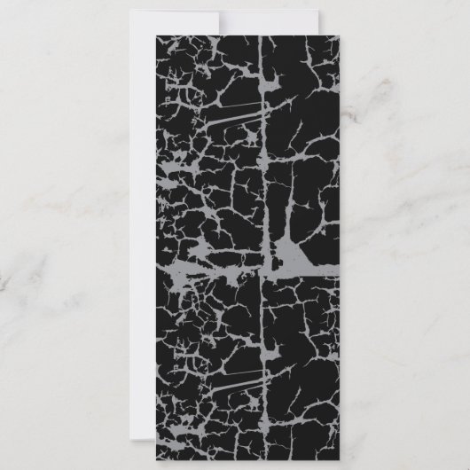 Invitation Menu Réception de Mariage Squelette Mains Cœur (Dos)