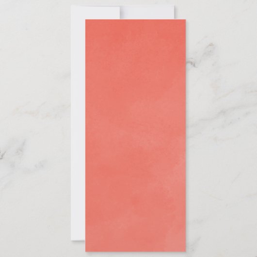 Invitation Menu Thanksgiving de l'automne (Dos)