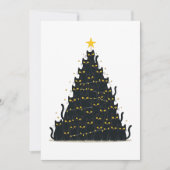 Invitation Meowny Christmas Joyeux Noël Catmas (Devant)