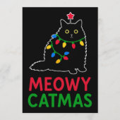 Invitation Meowy Catmas (Devant)