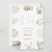 Invitation Mer bientôt baby shower (Devant)