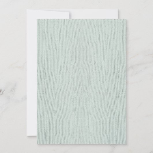 Invitation Mer Côtière Vagues plage de sable N'importe quel â (Dos)