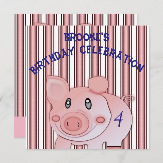 Invitation mer de poisson (Devant / Derrière)