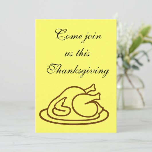 INVITATION MERCI À L'INVITATION (Debout devant)