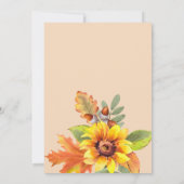 Invitation Merci amis donnant dîner modèle (Dos)