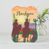 Invitation Merci- cowboy- pots (Debout devant)