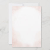 Invitation Merci d'avoir fait partie de notre journée Floral (Dos)