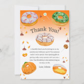 Invitation Merci de bonbon d'Halloween à l'aquarelle (Devant)