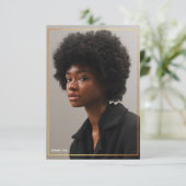 Invitation Merci de graduation Or moderne simple Inv (Debout devant)