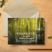 Invitation Merci de la sympathie des saules