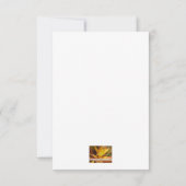 Invitation Merci de Noël Koala plein dans le vide (Dos)