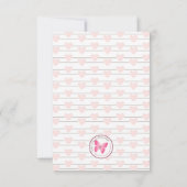 Invitation Merci du parti Panda (Dos)