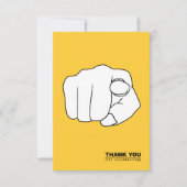 Invitation merci pour l'illustration manuelle du bénévolat (Devant)