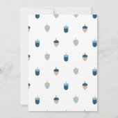 Invitation Merci Thanksgiving Dîner (Dos)