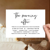 Invitation Merci un brunch, fêter les mariages invitati