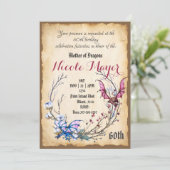 Invitation Mère médiévale du Dragon 60e anniversaire Invitati (Debout devant)