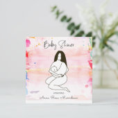 Invitation *~* Mère mère tenant son bébé (Debout devant)