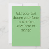 Invitation Mère Terre Déesse Gaia (Dos)