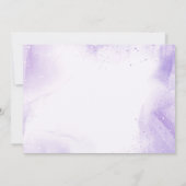 Invitation Mermaid 4e anniversaire Notre petite Sirène Photo (Dos)