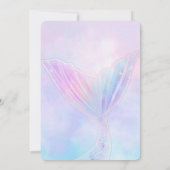 Invitation Mermaid 4th Birthday (Dos)