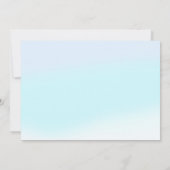 Invitation Mermaid 5e Anniversaire Plongée à cinq (Dos)