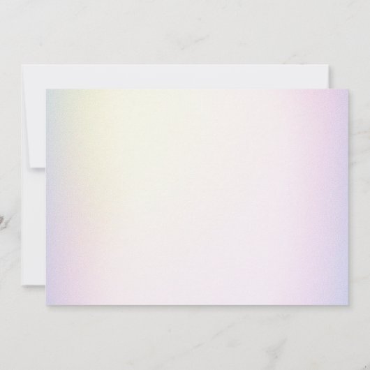 Invitation Mermaid 5e Anniversaire Plongée à cinq (Dos)