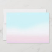 Invitation Mermaid 6e anniversaire Splish Splash Party photo (Dos)