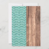 Invitation Mermaid & Baseball Joint Boy Girl Anniversaire Inv (Dos)