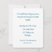 Invitation Mermaid Christening (Dos)