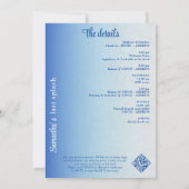 Invitation Mermaid Dernier Splash Tropical Beach BACH Week-en (Dos)