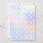 Invitation Mermaid Dive into Five 5th Birday Party (Dos)