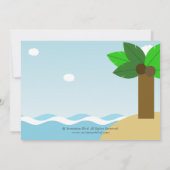 Invitation Mermaid et Pirate Twins (Dos)