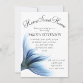 Invitation Mermaid Glam Tail | Dusty Ice Blue Home Sweet Home (Devant)