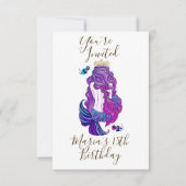 Invitation Mermaid Island Paradise (Devant)