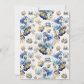 Invitation Mermaid magique 1er anniversaire (Dos)