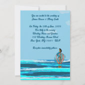 Invitation Mermaid Mission Hot Air Balloat Mariage (Dos)