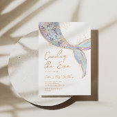 Invitation Mermaid Queue 1er anniversaire