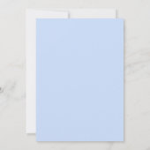 Invitation Mermaid Queue sous la mer rose or Anniversaire (Dos)