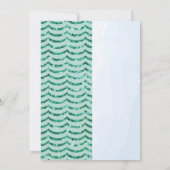 Invitation Mermaid & Shark Joint Boy Girl Anniversaire (Dos)