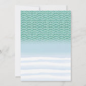 Invitation Mermaid Shark Pool Party Joint Boy Girl Anniversai (Dos)