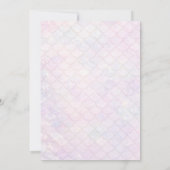 Invitation Mermaid Splish Splash Birthday Bash Party (Dos)