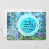 Invitation Mermaid Tail Magic Under the Sea Birthday Party (Dos)