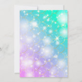 Invitation Mermaid Under The Sea Birthday (Dos)